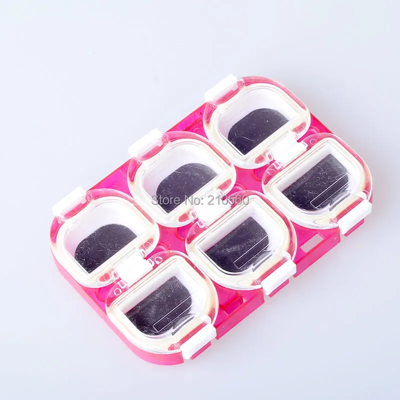 6 отсеков Водонепроницаемый мини экологичный Рыбалка инструмент приманки крючок