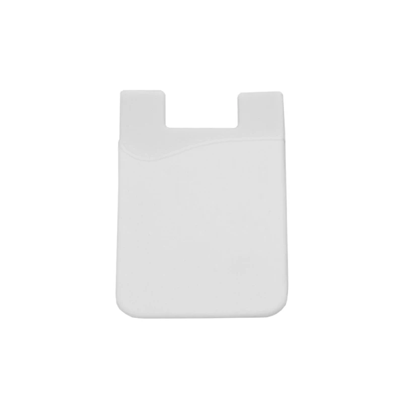 

1Pc Silicone Credit Card/ID Wallet Sleeve Adhesive Phones Holder Universal