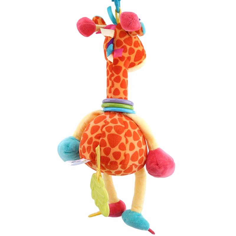Светильник желтая детская плюшевая игрушка стеганое одеяло жираф подвесная