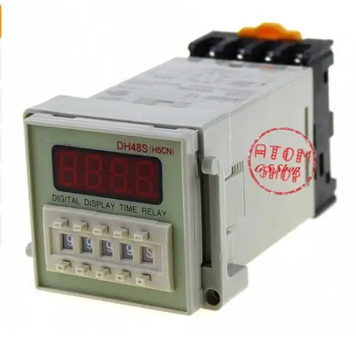 DH48S 1Z 380V 36V AC цифровой таймер реле задержки включения 8 шпильки SPDT сбросить/пауза