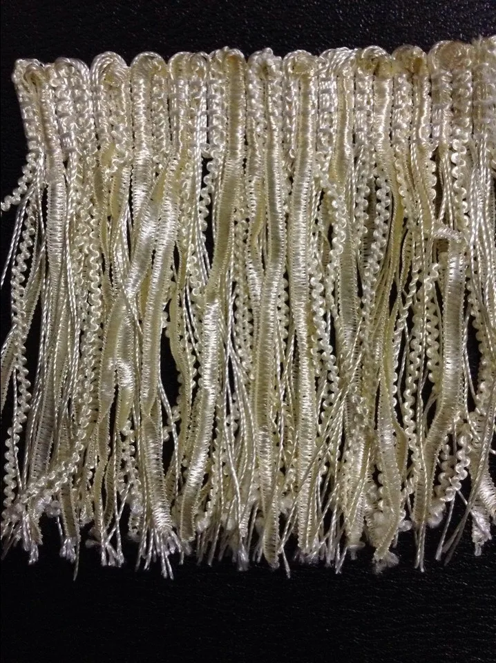 

11cm high quality trimming tassel, polyester rope fringe, stage costume decorative accessories,XERY-CS2