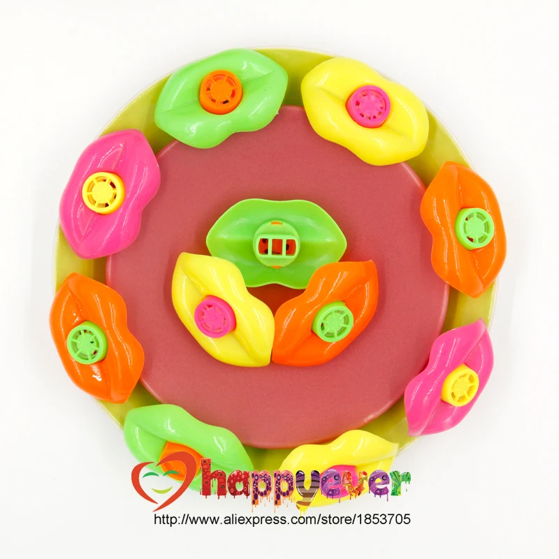 Пластмассовые свистки для губ детей 12 шт. наполнители пиньяты | Дом и сад