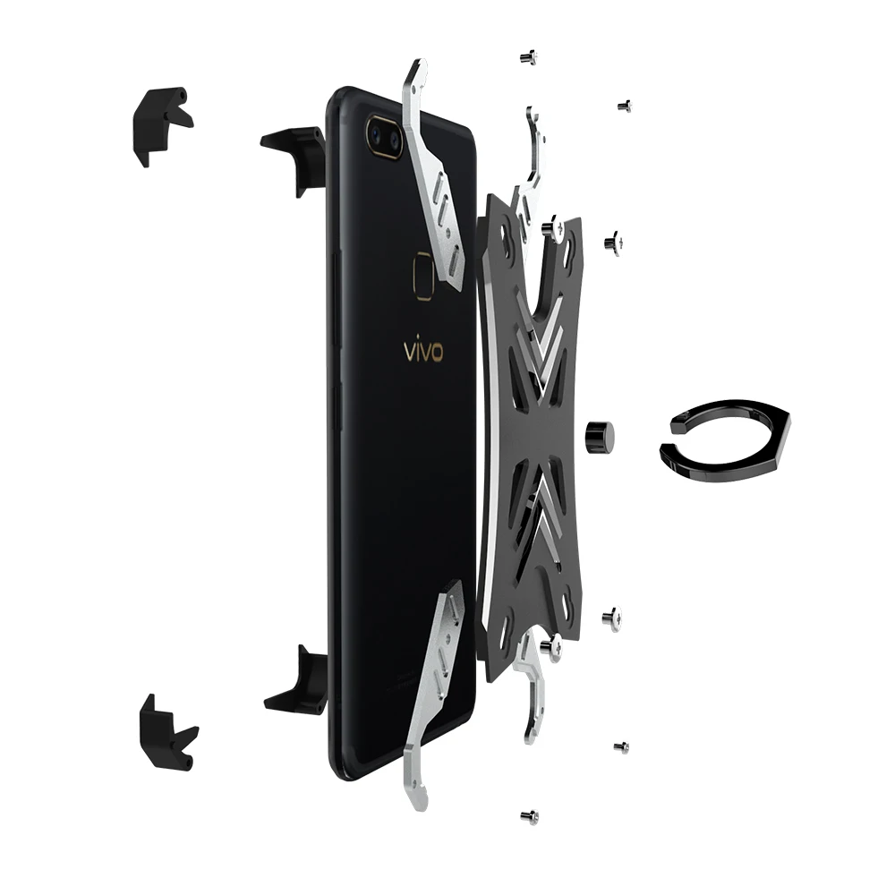 R Just Alluminum регулируемый ультра легкий Кронштейн для мобильного телефона VIVO X20