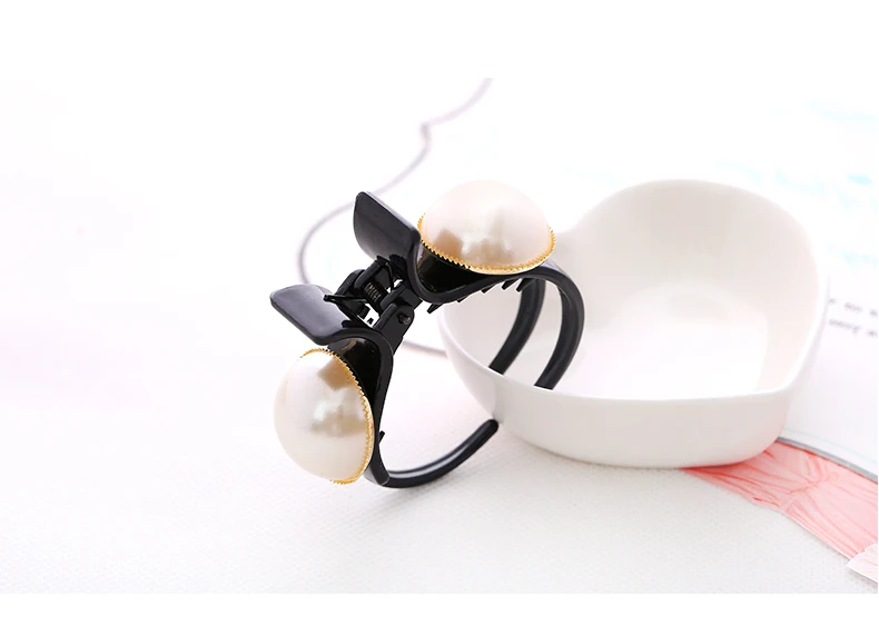 2016 Новинка полукруглых искусственных жемчужин коготь волос аксессуары для