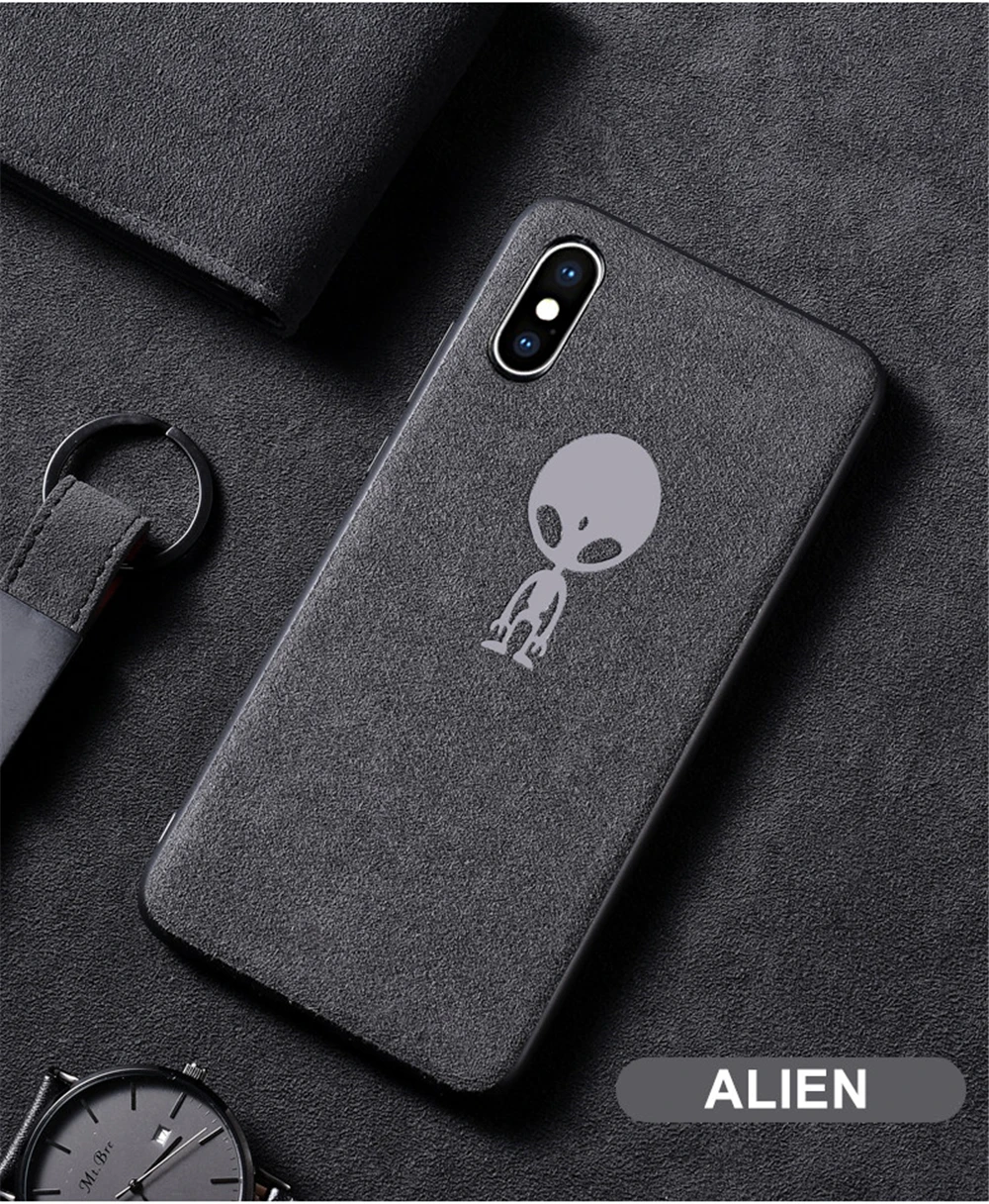 QINUO Меховой чехол для телефона для iphone 7 Plus 11 Pro Max X XR XS MAX Автомобильная кожаная задняя крышка для iphone 7 8 6 6S Plus Роскошный чехол