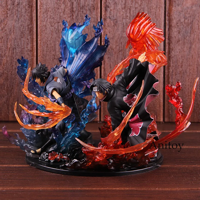 Аниме Наруто Shippuden Kizuna relance Uchiha Косплей Костюм Наруто фигурка ПВХ пластиковая фигурка героя Наруто Коллекционная модель игрушки