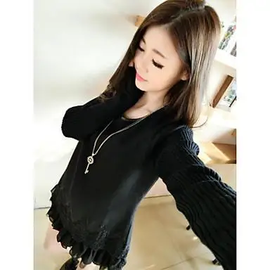 Wayth-Women's Turtle Neck Fashion Elegant Dresses | Женская одежда