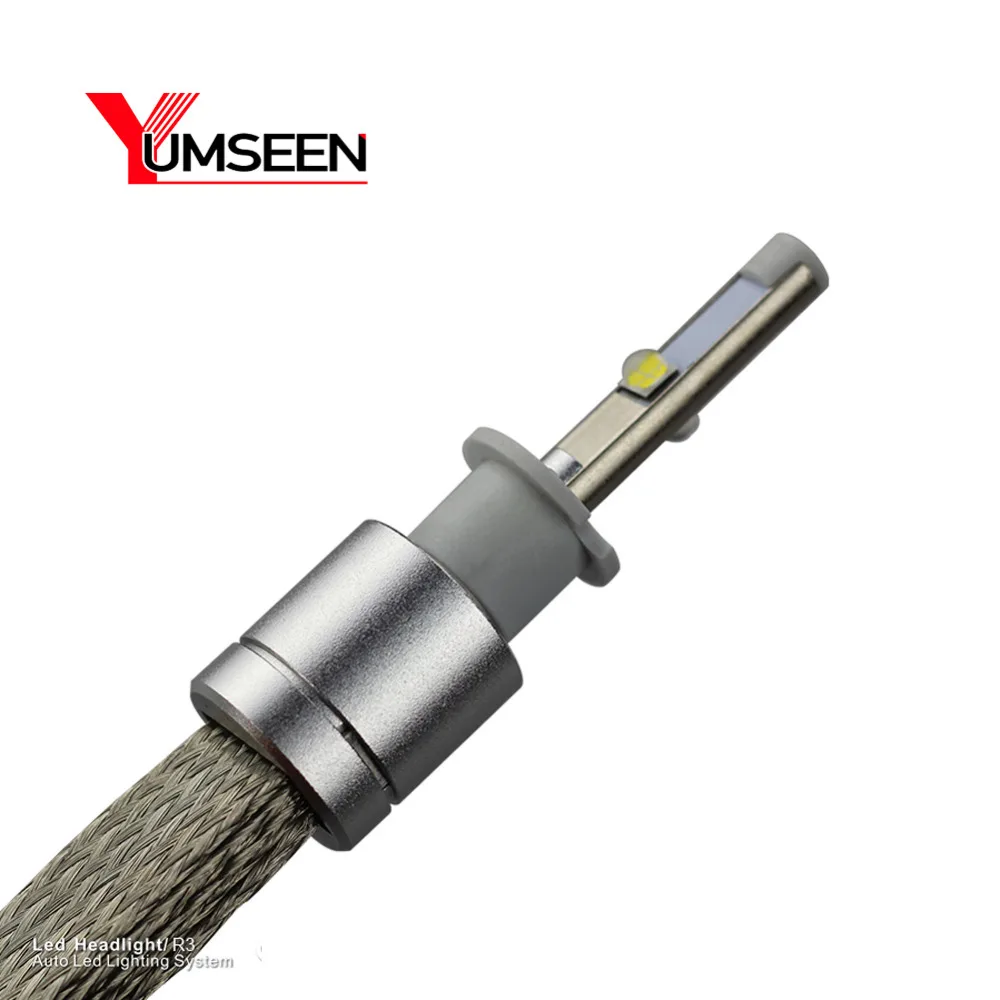 YUMSEEN супер яркий 9600lm H4 Hi Lo Xenon белый 6000K Автомобильный светодиодный комплект для
