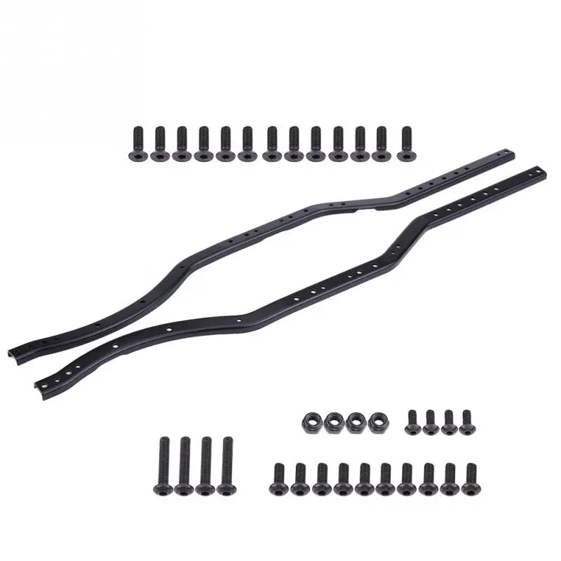 2 шт./компл. стальной каркас рельсы для осевого SCX10 90027 II 90046 90047 RC автомобиль