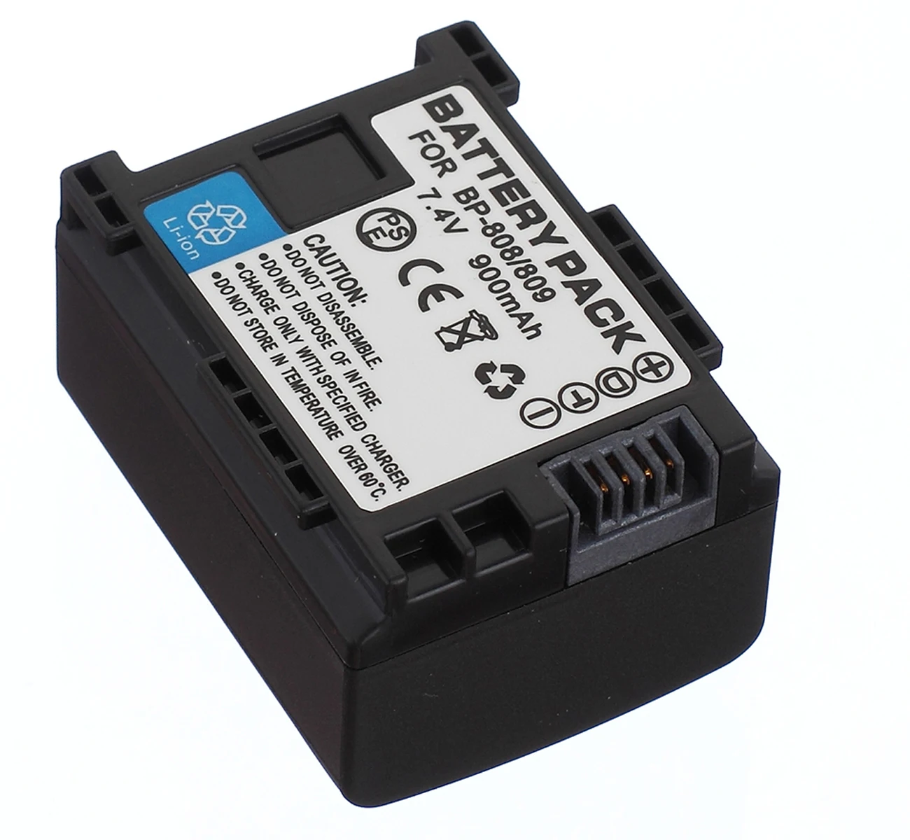 Аккумулятор для цифровой видеокамеры Canon LEGRIA FS20, FS21, FS22, FS36, FS37, FS46, FS200, FS305, FS306, FS307, FS405, FS406
