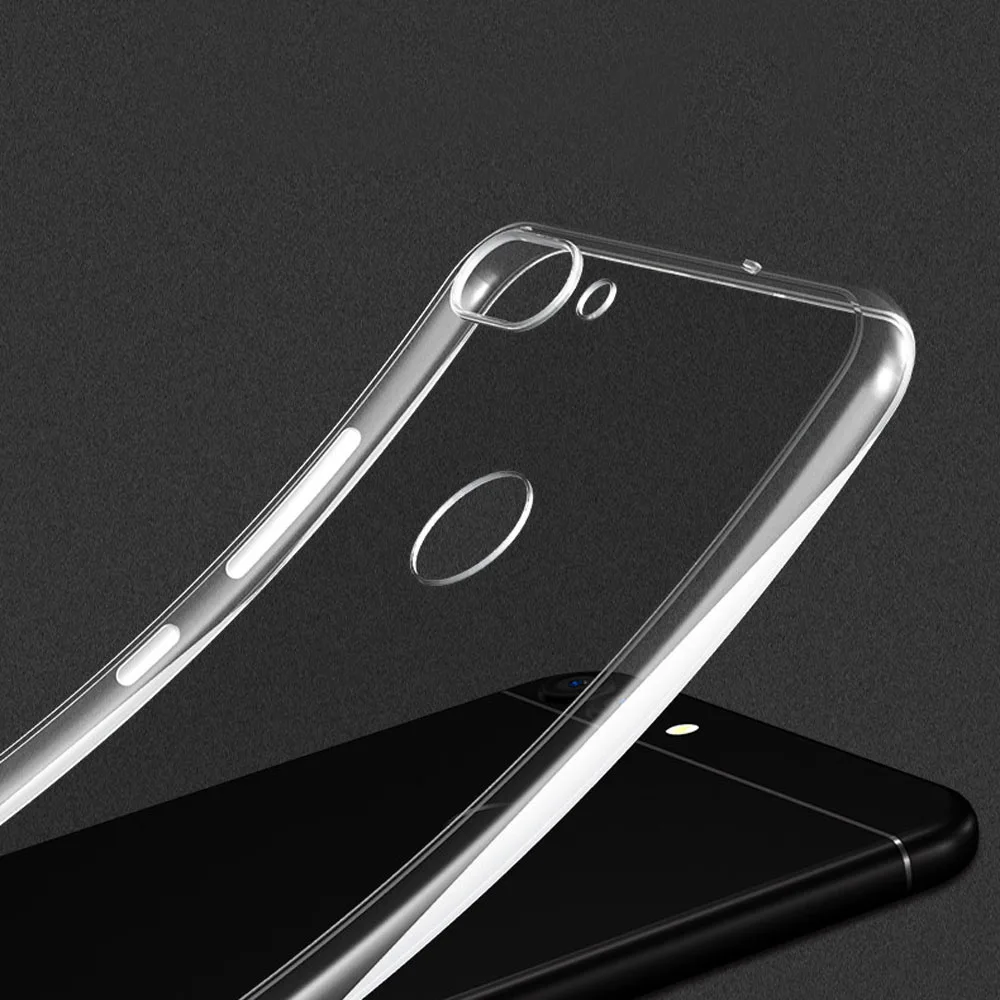Для Huawei P Smart/Enjoy 7s чехол Ультратонкий Мягкий силиконовый гелевый Прозрачный с