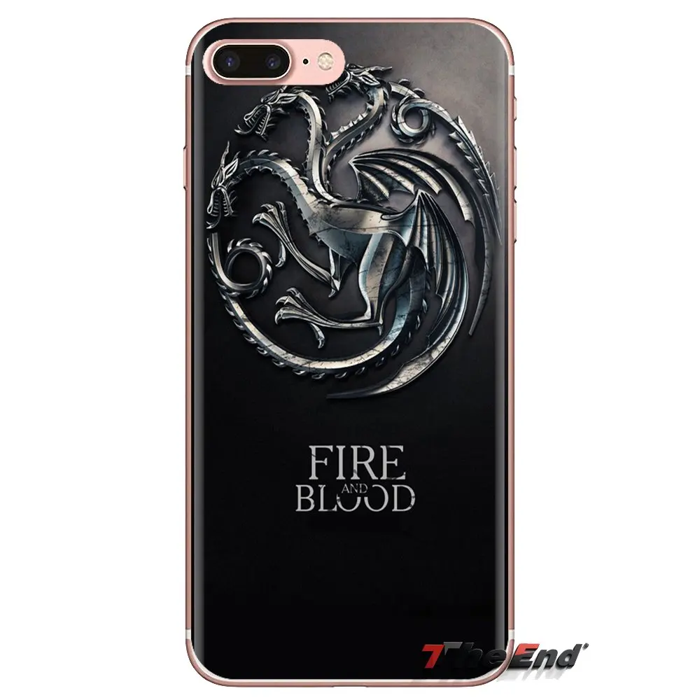Games of Thrones GOT House Stark For Sony Xperia Z Z1 Z2 Z3 Z5 compact M2 M4 M5 C4 E3 T3 XA Huawei Mate 7 8 Y3II Soft Case Cover |