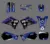 Графические и Фоновые наклейки, наборы наклеек для Yamaha YZ125 YZ250 1996 1997 1998 1999 2000 2001 YZ 125 250 - изображение
