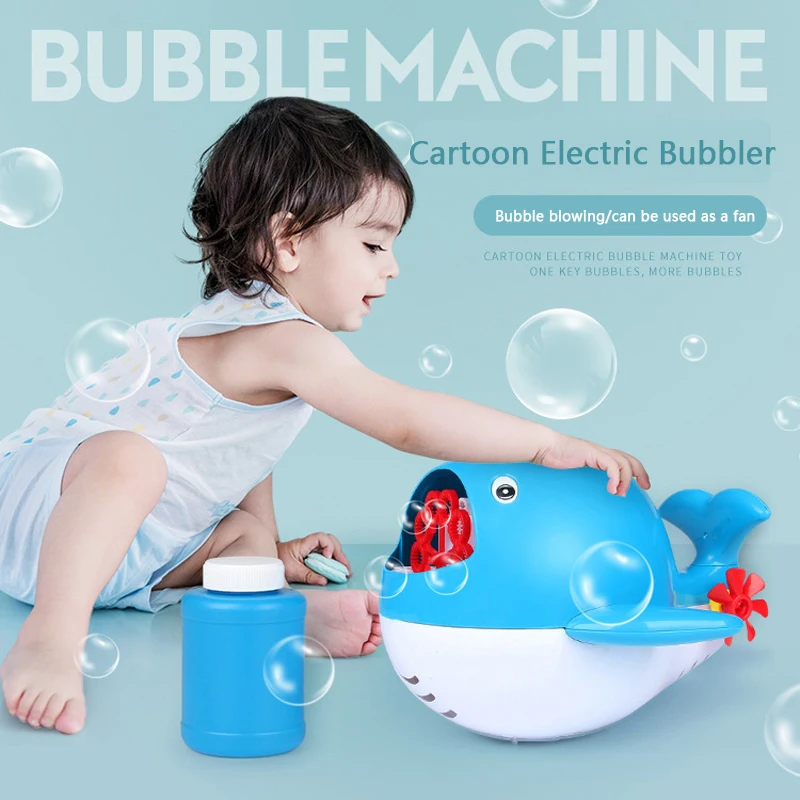 

Bubble Bath Machine Bubble детские игрушки для ванной, Кит, подводная лодка, Электрический пузырьковый аппарат, Горячий взрыв, мальчик, ванная комната, и...