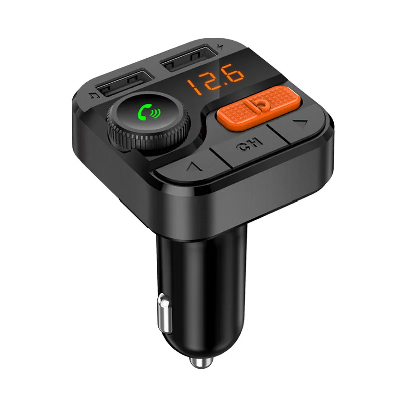JaJaBor FM Transmitter Wireless Handsfree Calling Bluetooth Car Kit 5.0 MP3 Music Player Support Voltage Detection | Автомобили и