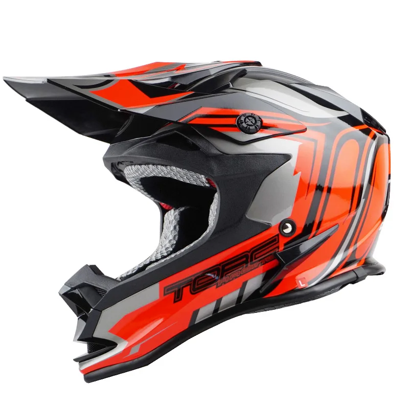 

Шлем Capacete moto queiro casco, мотоциклетный шлем TORC Kenny, мотоциклетный шлем для внедорожников, квадроциклов, мотошлемы для перекрестных гонок, одобре...