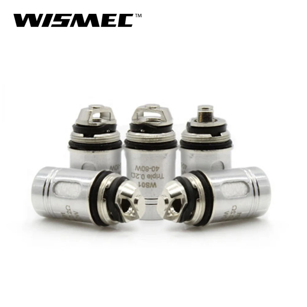 Оригинальная Головка Катушки Wismec WS для huge cloud WS01 0.2ohm/WS02 0.25ohm/WS03 1.5ohm/WS04