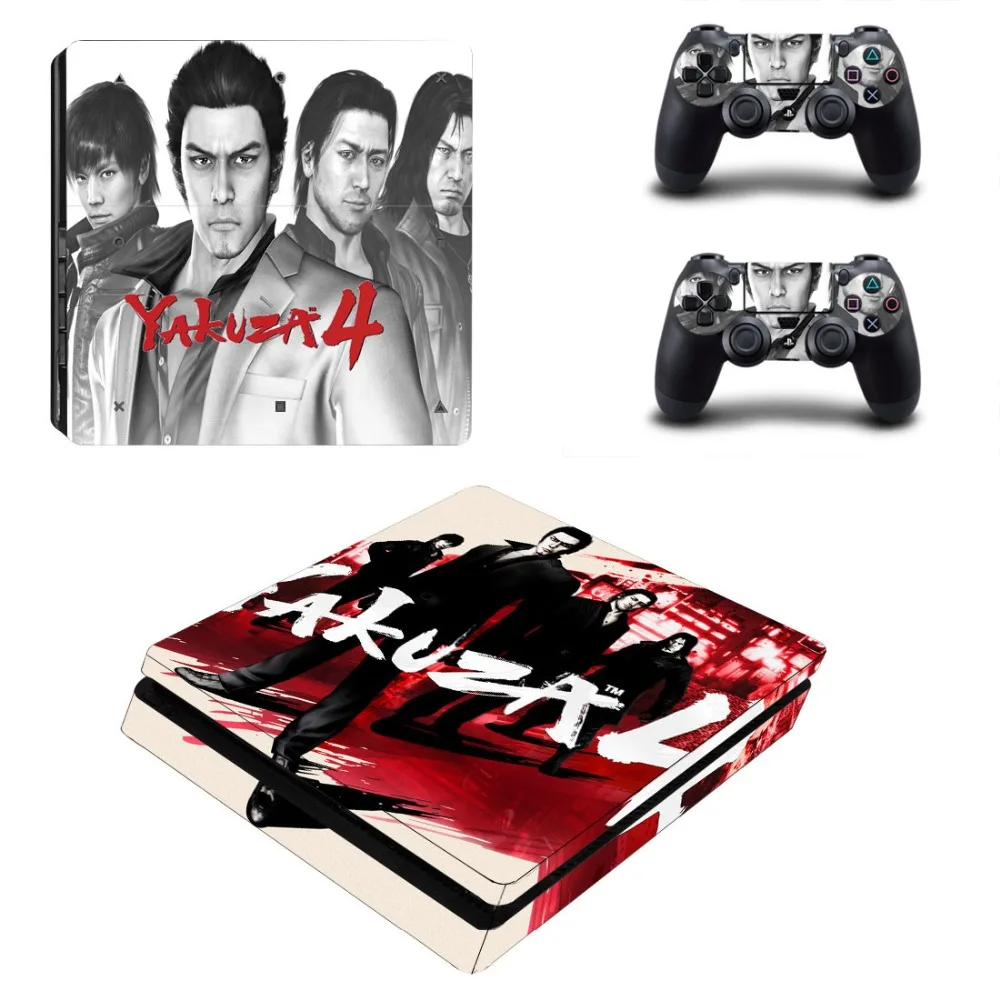 Наклейка для консоли PlayStation 4 и контроллера PS4 из винила