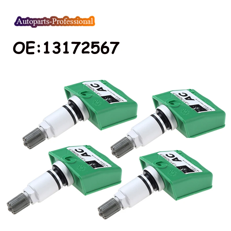 4 шт./партия для Saab Saturn Opel Astra H Vectra C Zafira B 2003-2007 TPMS датчик давления в шинах 433 МГц 13172567 автозапчасти