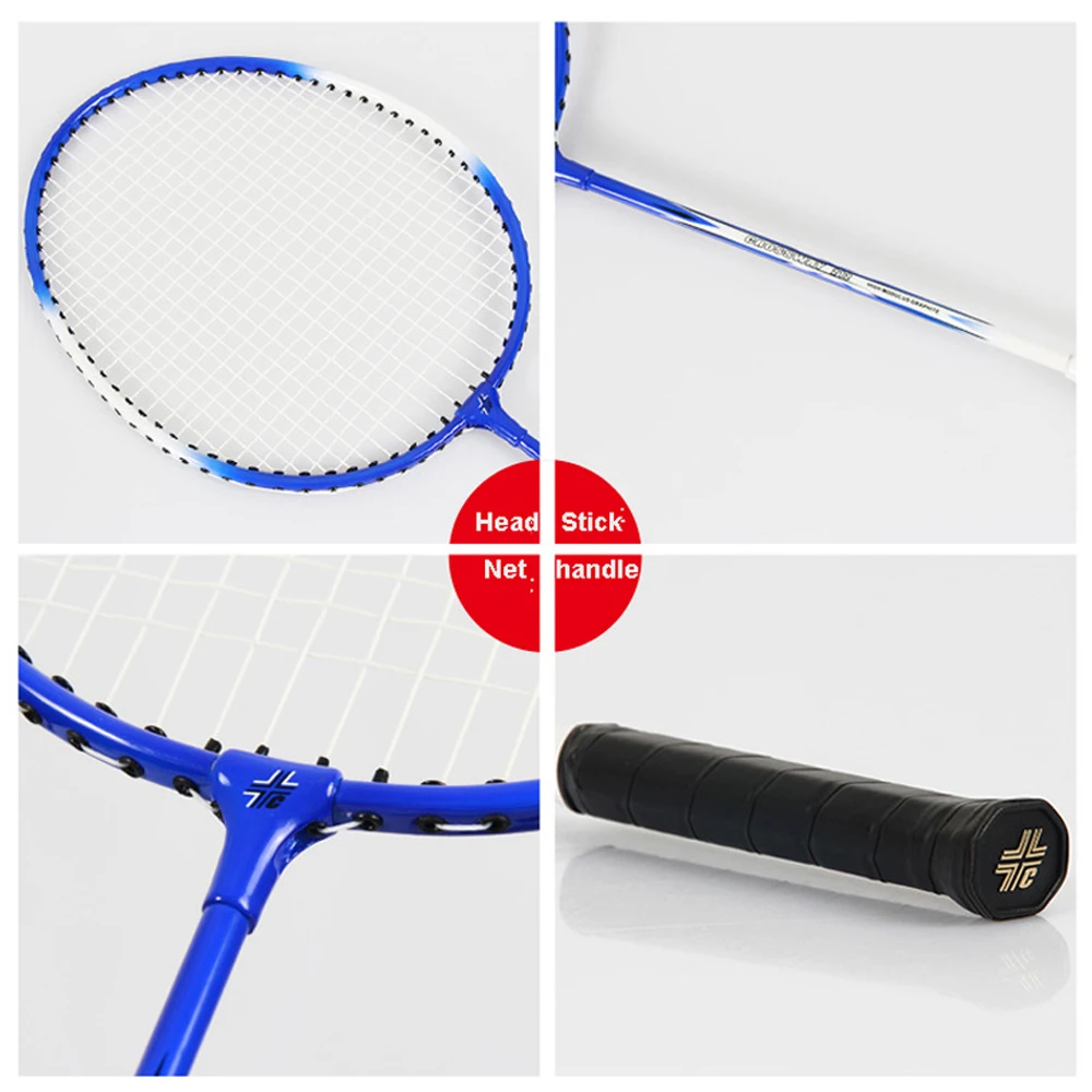 High Quality Badminton Racket Professional Men Women Rackets Light Weight Ferroalloy Fitness Equipment 1 pair | Спорт и развлечения