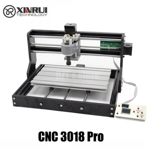 Фрезерный станок с ЧПУ 3018 Pro GRBL, мини-станок с ЧПУ, 3-осевой фрезерный станок для лазерной гравировки по дереву, с автономным контроллером
