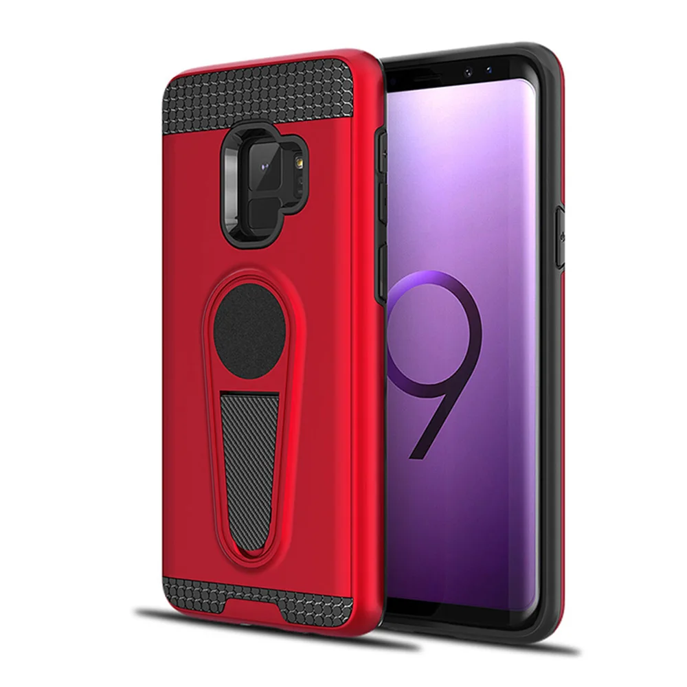 Сверхпрочный силиконовый чехол для samsung Galaxy S9 S8 Plus противоударный защитный