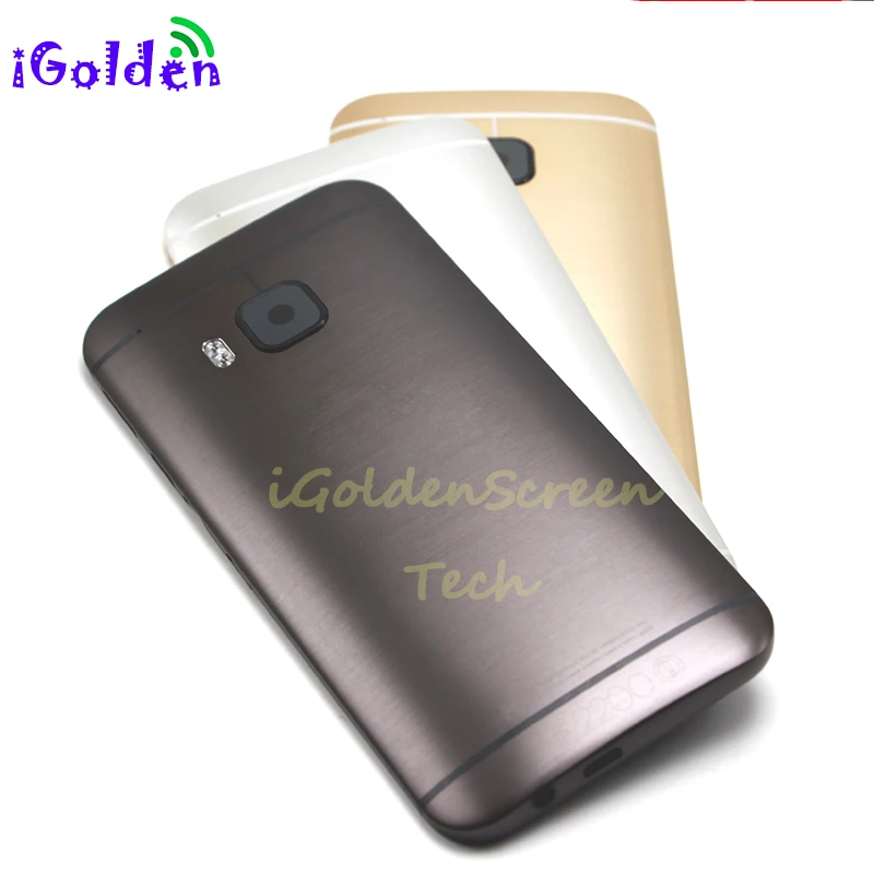 Чехол KINCOP для HTC One M9 металлическая задняя крышка аккумулятора с кнопкой