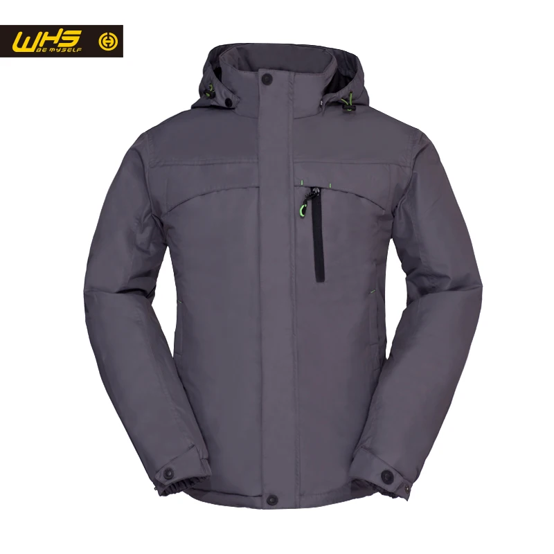 WHS Новый Мужской Хлопок теплая Куртка открытый ветрозащитный пальто города