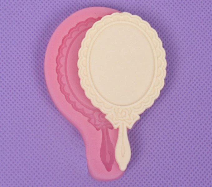 Feihuan 1 шт. зеркальный кружевной торт Силиконовая форма помадка для украшения