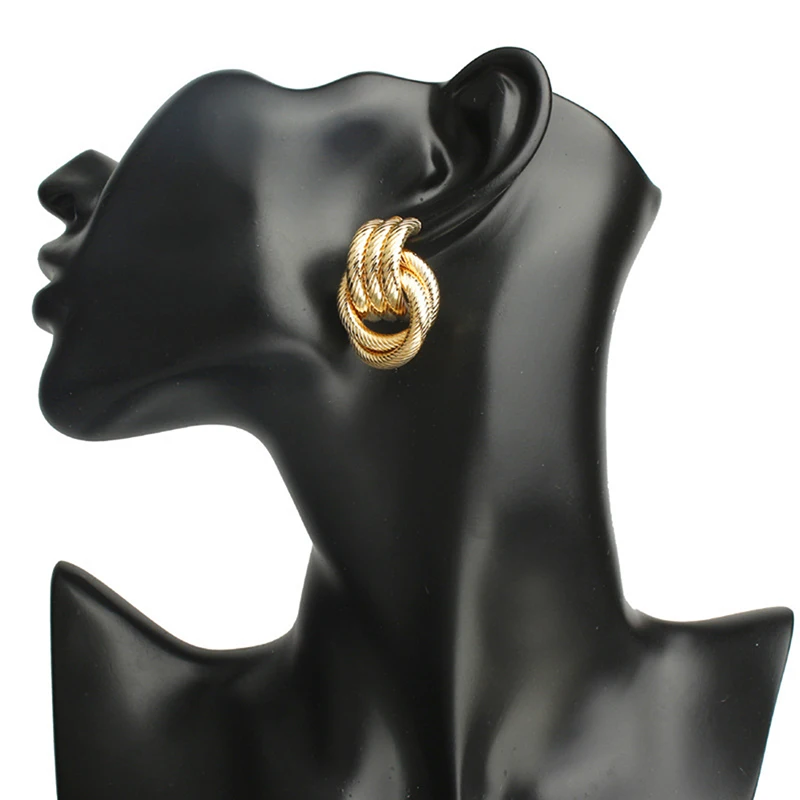 Большие круглые Висячие серьги для женщин богемные геометрические Макси