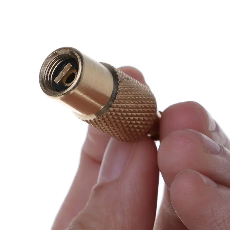 

1PC Car Auto Brass 6mm Tyre Wheel Tire Air Chuck Inflator Pump Valve Clip Clamp Connector Adapter Q9QD