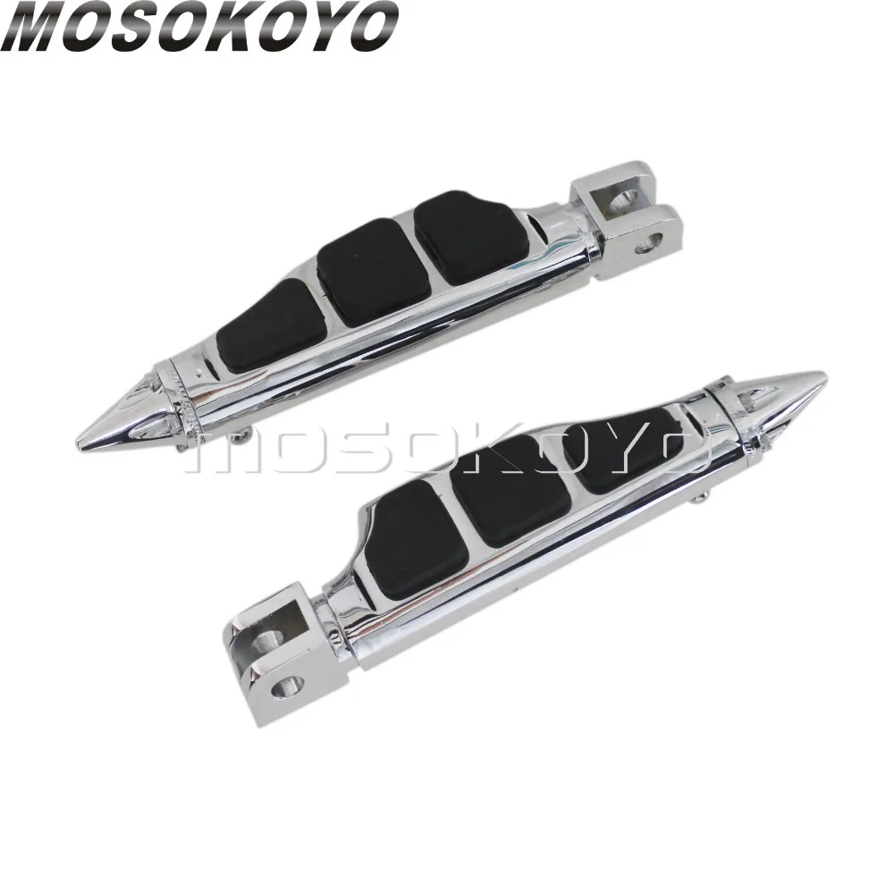 2 шт. Алюминиевые ножки на шпильке для мотоцикла Suzuki M109R M50 M90 2001 2013 Honda Gold Wing GL1800