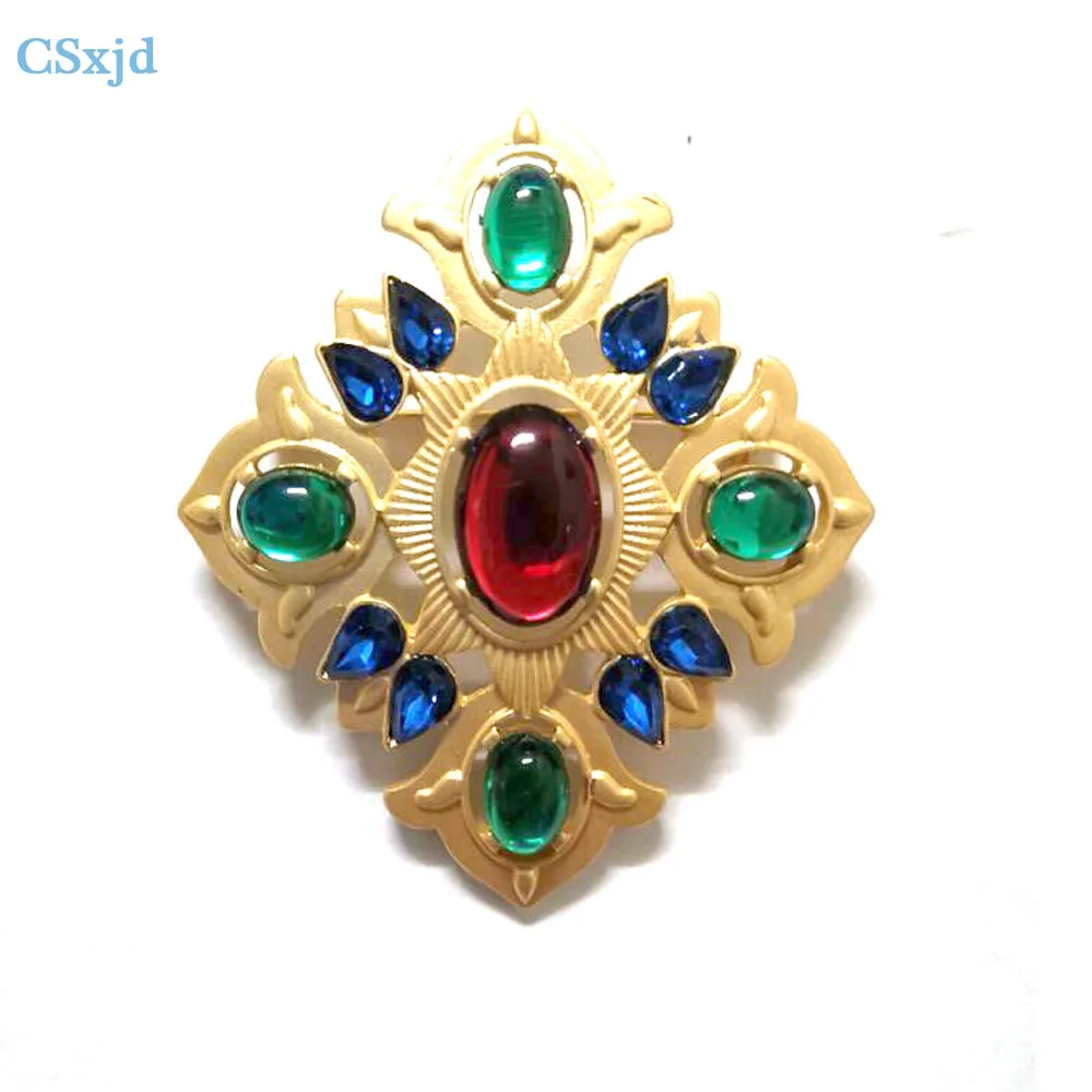 CSxjd европейские и американские Винтажные Украшения из смолы | аксессуары