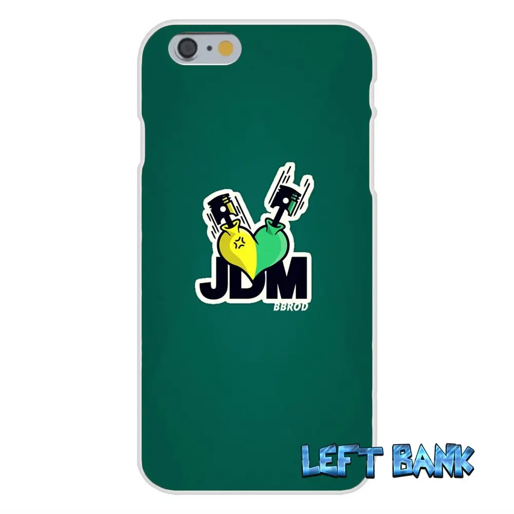 Eat Sleep JDM Мягкий Силиконовый ТПУ Прозрачный чехол для iPhone 4 4S 5 5S 5C SE 6 6S 7 Plus|case for