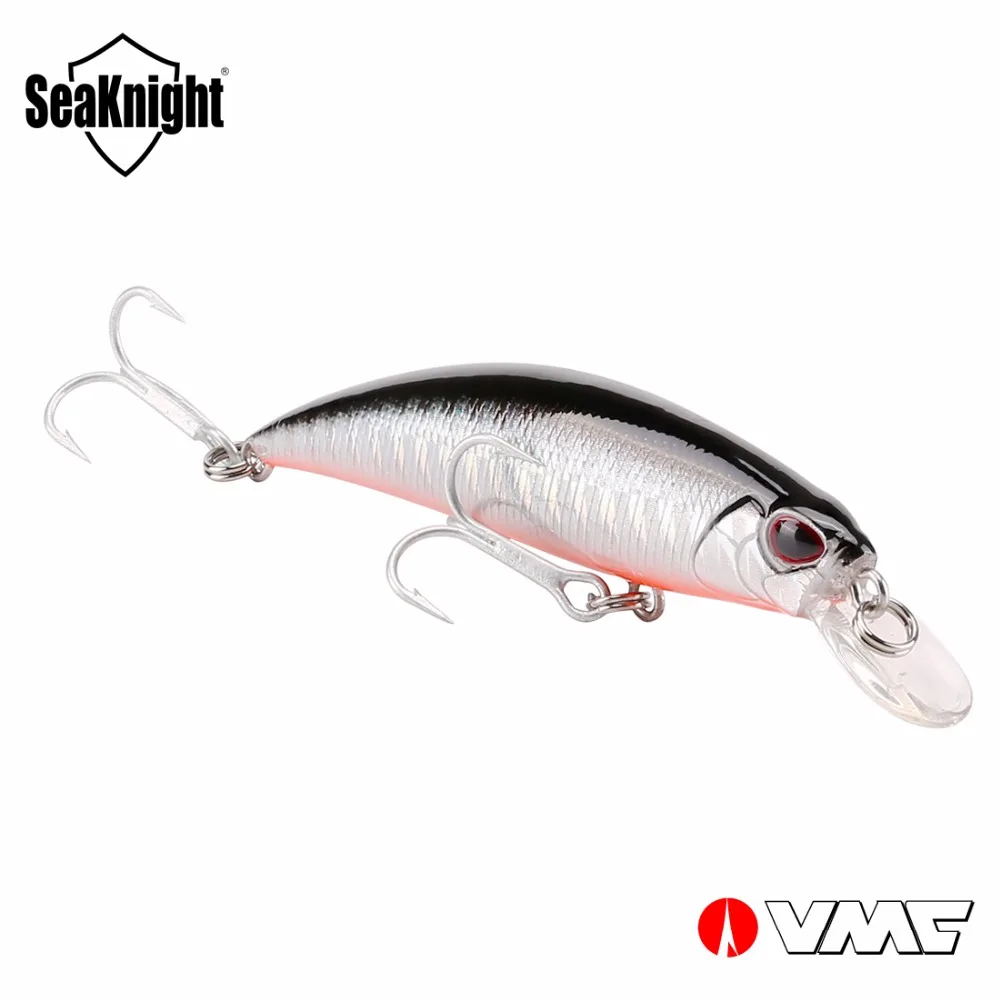 Цельнокроеное платье Minnow приманки SK040 рыболовные 9 5g 70 мм/2.76in Fishng жесткие VMC