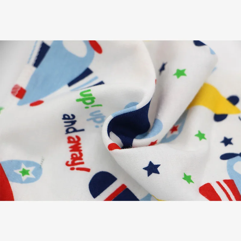 Детские нагрудники из 100% хлопка милый мультяшный детский нагрудник для