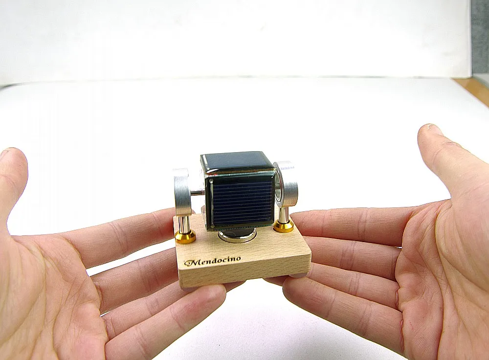 Крошечный двигатель мендочино солнечная игрушка science physics развивающие игрушки