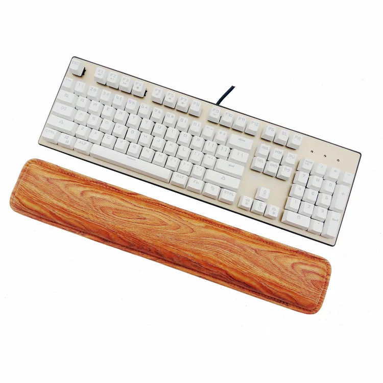 FULCLOUD 2017 New 465*25*82mm Fashion Leather Hand Pad Mouse Wrist Rest 104 Mechanical Keyboard free shipping |