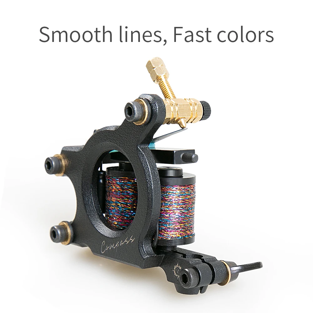 Новый дизайн 11 обмоточная катушка тату машина шейкер комплект