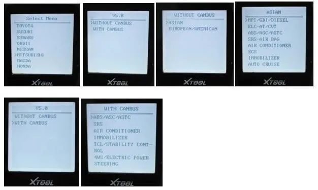 Xtool PS701 OBD2 считыватель кодов Профессиональный японский автомобильный диагностический инструмент сканер для TOYOTA HONDA MITSUBISHI SUBARU SUZUKI NISSAN