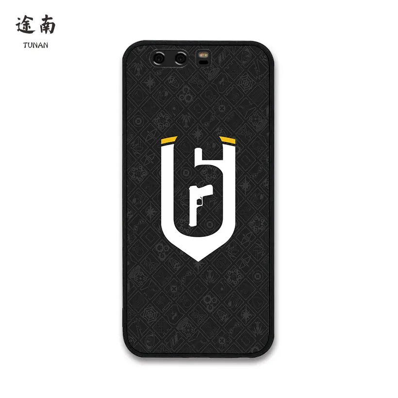 Cool rainbow six siege gema Coque Funda для HUAWEI P10 Lite P20 nova 2 mate 8 9 10 pro cool спортивная крышка чехол