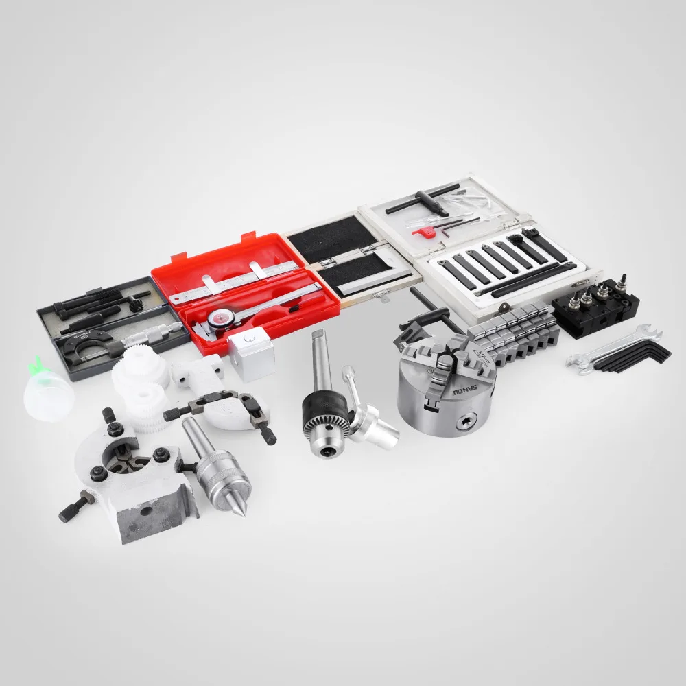 

550W multifunction home mini lathe beads metal / wood turning digital DIY processing