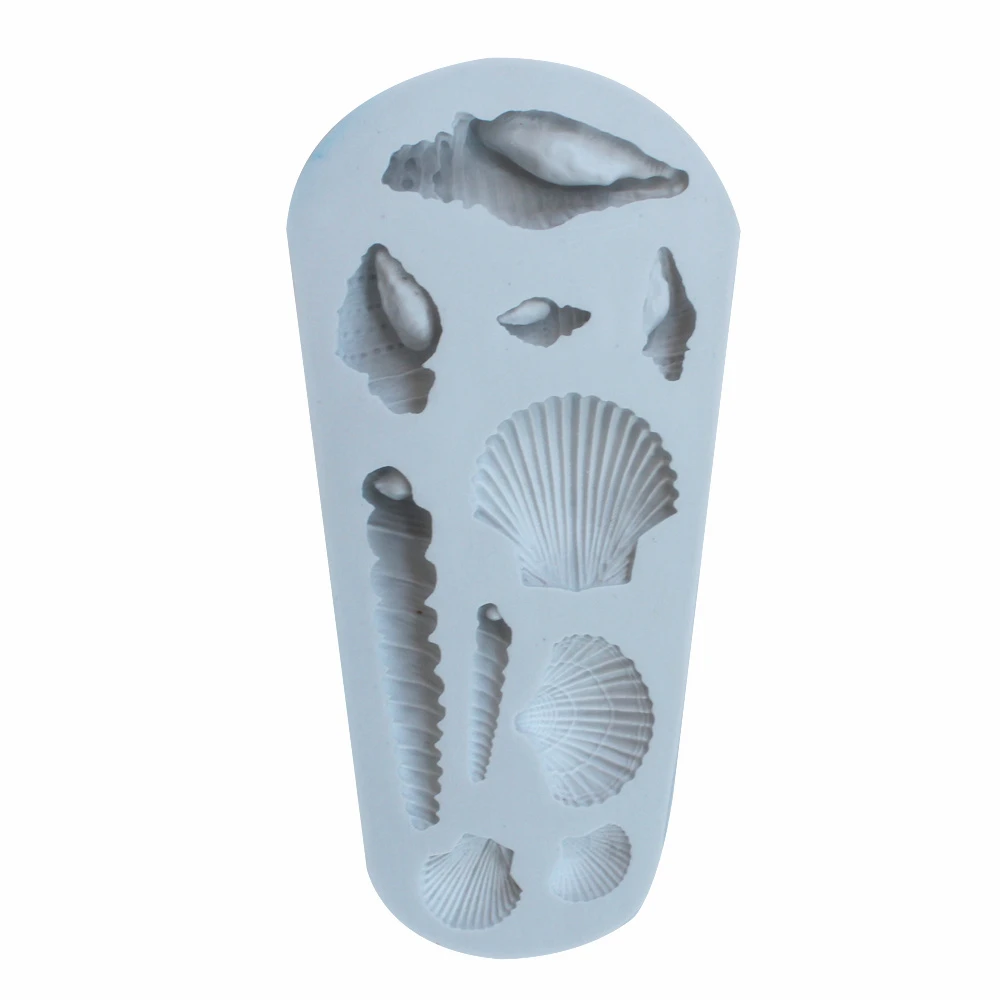 2019 новая оболочка/раковины помадные силиконовые формы печенье шоколадные