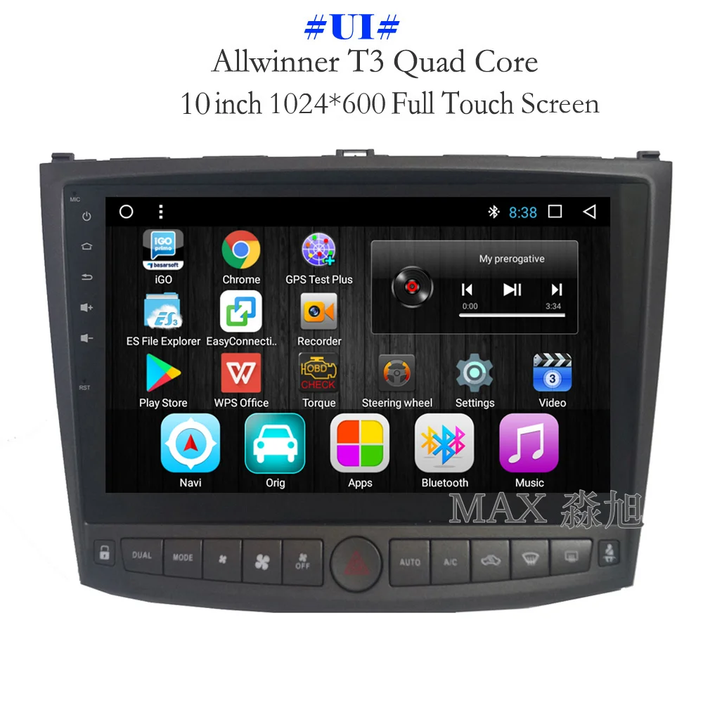 MAX HD Android 8 1 Автомобильный DVD плеер для Lexus IS250 2006 2007 2008 2009 2010 2011 автомобильное радио