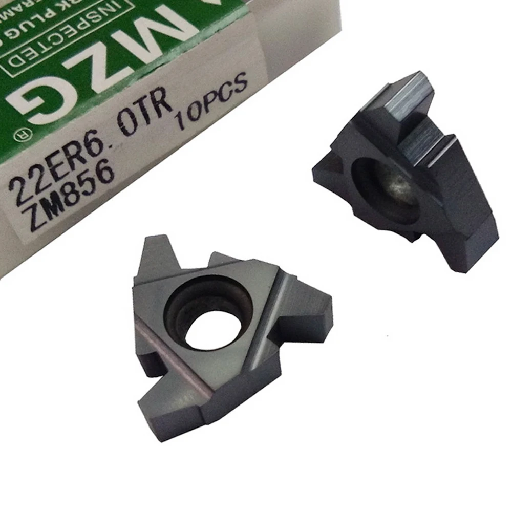 MZG DIN103 22ER4. 0TR 22ER5. 0TR ZM856 CNC внешние держатели резьбы из нержавеющей стали сменный карбидный винт вставки резьбы