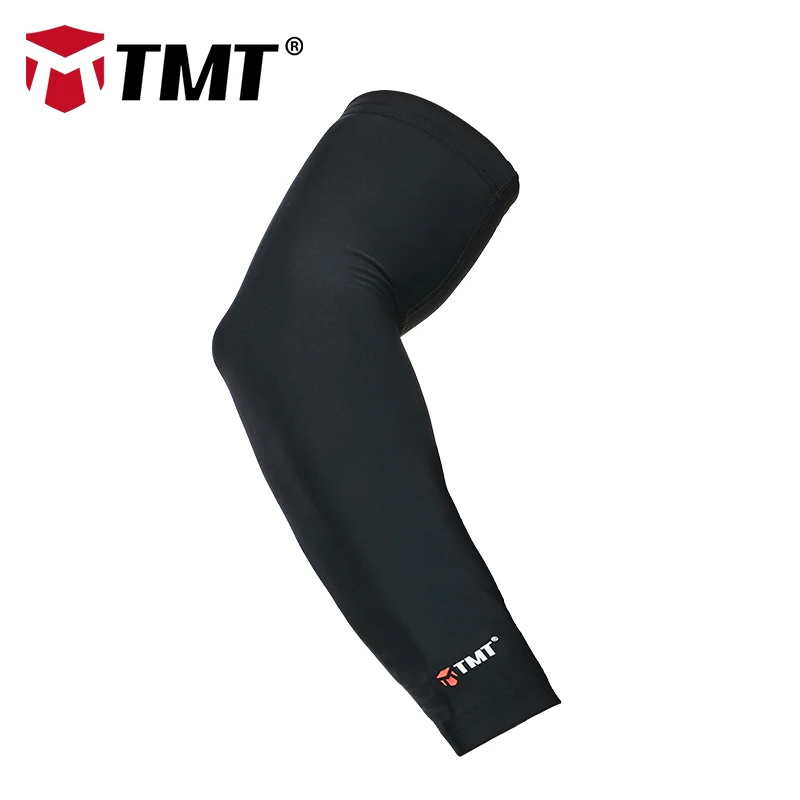 Black TMT нарукавники для велоспорта, нарукавники для летних велосипедных велосипедов, дышащие нарукавники с защитой от ультрафиолета, для походов, бега, гольфа, рукава для рук - Цвет: Black