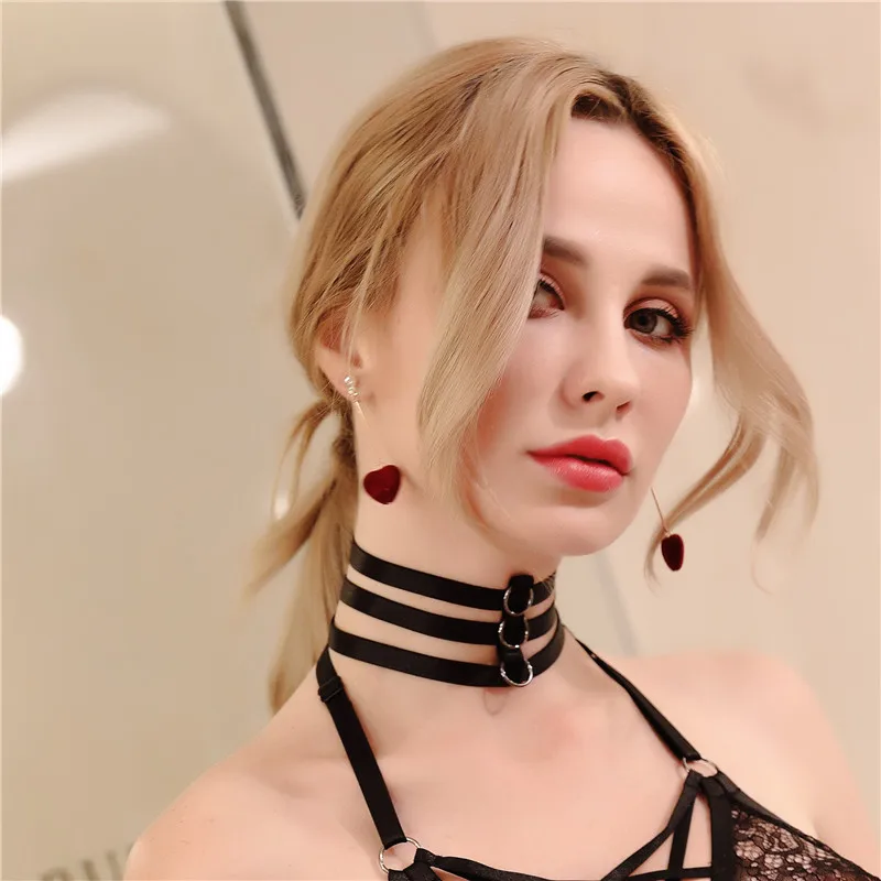 long pendant clip Sulemon, Модное Новое поступление, Длинная подвеска в виде сердца, серьги-клипсы, минималистичный круглый кулон без пирсинга, Женские Ювелирные изделия без отверстий - Окраска металла: long pendant clip