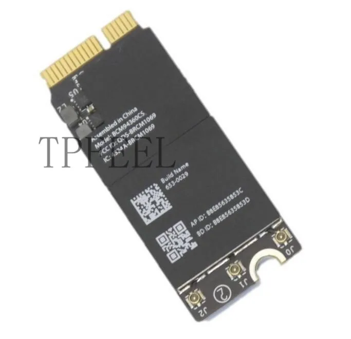 Карта TPFEEL TOP SPEED Wifi для Macbook Pro Retina A1425 A1502 A1398 802.11ac Bluetooth 4 0 BCM943602CS|wifi card|bluetooth cardcard wifi |
