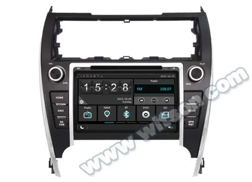 Специальный автомобильный DVD-плеер 8 дюймов для Toyota Camry 2012 2013 2014 2015 2016 (Версия США) с