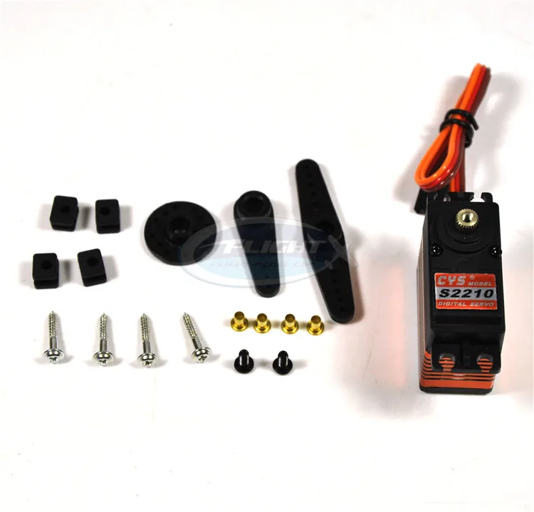 Сверхзвуковой CYS-S2210 цифровой Титан без сердечника Servo 10 кг. См для RC Самолет